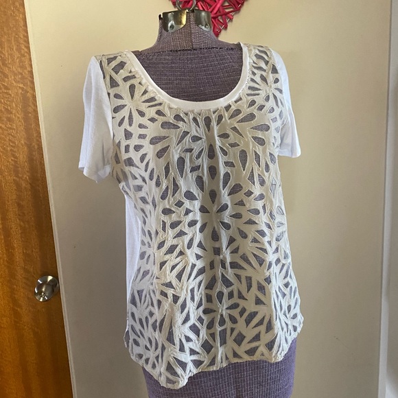 Aritzia Babaton silk blend T shirt - Picture 1 of 5